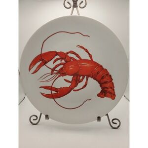 Vintage Bareuther Waldsassen Lobster Plate - Bavarian Porcelain Germany